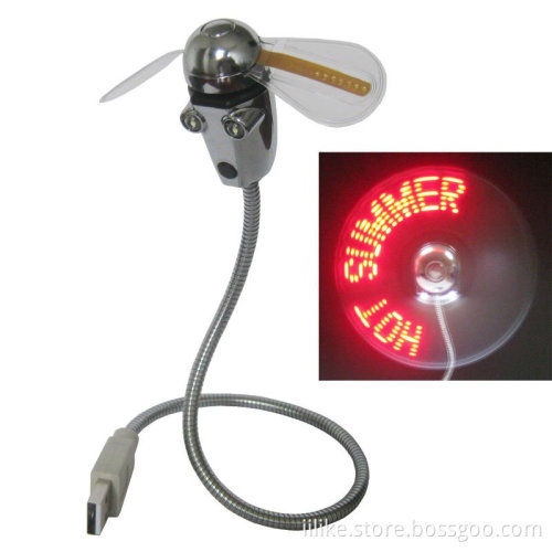 USB fan , LED Message fan,